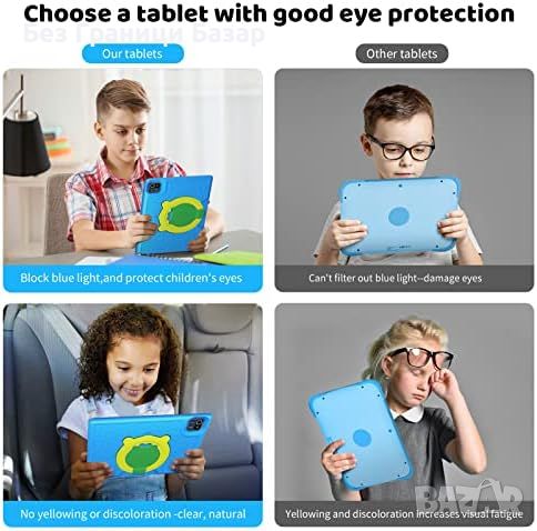 Нов Таблет за Деца 10.1" HD IPS, Android 13, Защита за Очи, 64GB, Образователен, снимка 5 - Други - 45367870