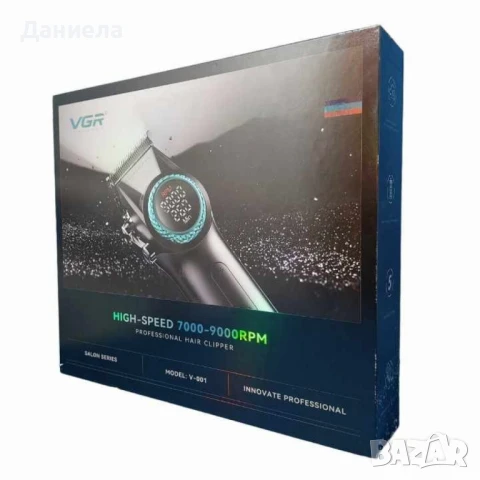 Мощен тример за коса и брада VGR V-001, снимка 3 - Тримери - 50419351