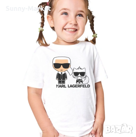 KARL LAGERFELD Детски тениски и блузи от 1год до 16 год