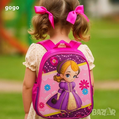 Детски ранички с цветни герои – стил и удобство за училище и игри, снимка 6 - Раници - 51128267