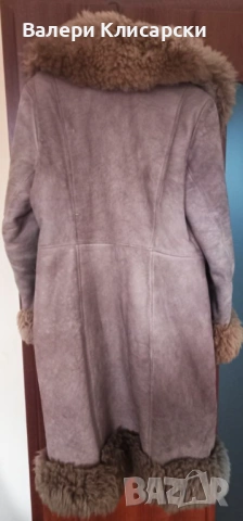 Дамски кожух от агнешка кожа, снимка 2 - Якета - 53086855