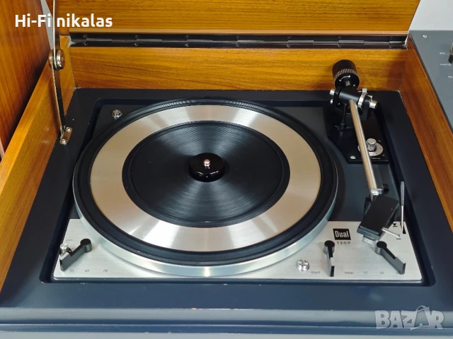 грамофон FM стерео радио Hi-Fi система стерео тонколони WEGA 3204 Dual 1209, снимка 9 - Радиокасетофони, транзистори - 51342887