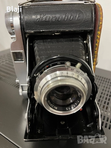 Мехов стар фотоапарат, снимка 4 - Антикварни и старинни предмети - 52266342