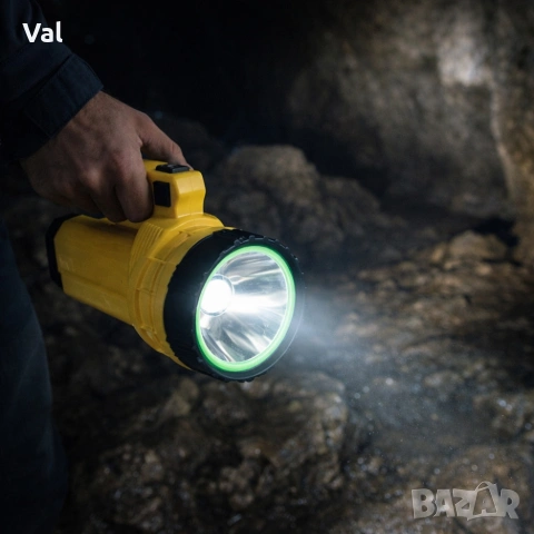 Акумулаторен водоустойчив фенер - прожектор GF-599, снимка 3 - Други стоки за дома - 53891881