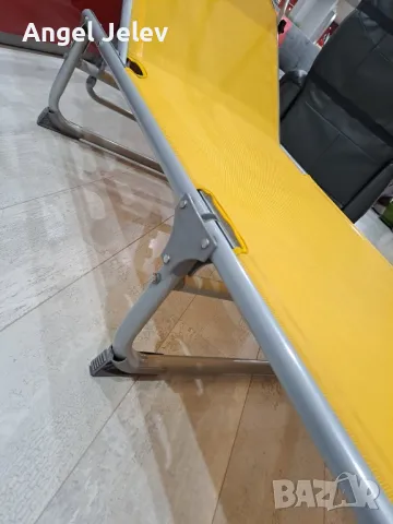 алуминиев шезлонг, снимка 4 - Градински мебели, декорация  - 49698319