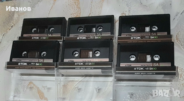 Продавам аудио касети TDK SA 90, снимка 3 - Аудио касети - 53324465