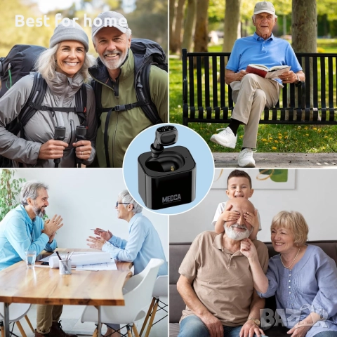 Цифров слухов апарат с презареждаем звук MEDca, снимка 9 - Други - 52325977