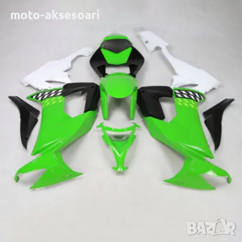 Спойлери комплект KAWASAKI ZX10R 2008-2010, снимка 1 - Части - 46974363