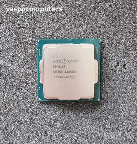 Intel Core i3-8100 SR3N5 3.60GHz/6MB Socket 1151, снимка 1 - Процесори - 49521911