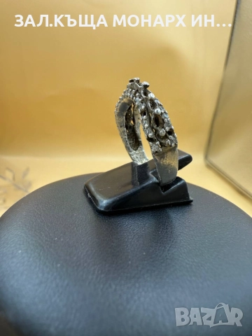 Сребърен пръстен, снимка 2 - Пръстени - 51468942