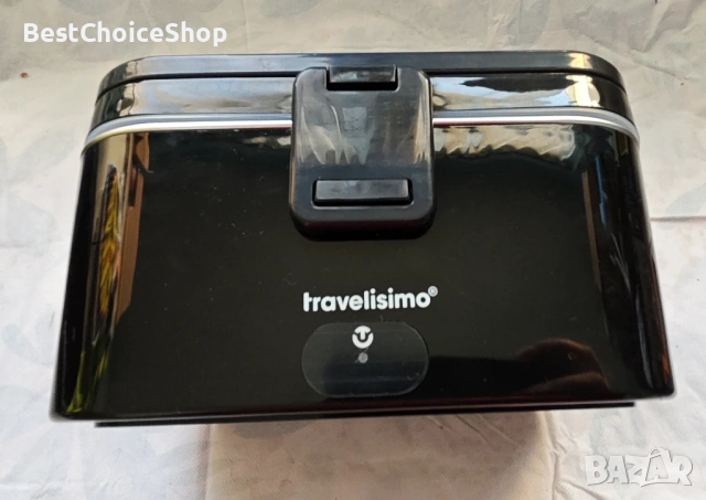 TRAVELISIMO Електрическа кутия за обяд 80W, 1.8L, 12V/24V/220V, снимка 8 - Термоси - 53145671