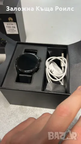 Смарт Часовник Huawei GT 3 46 мм – с леки драскотини, в кутия с зарядно, снимка 4 - Смарт часовници - 50385978