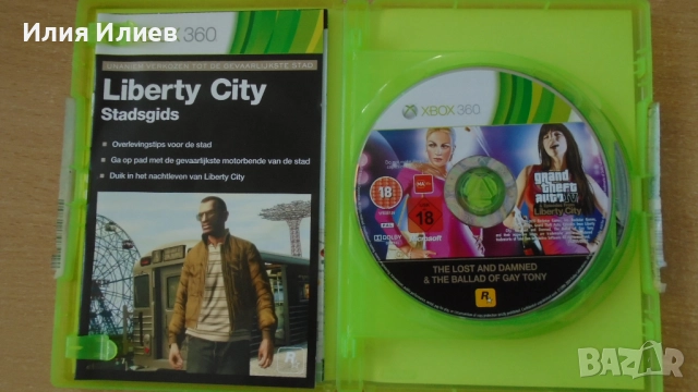 Grand Theft Auto 4 The Complete Edition & Liberty City XBOX 360, снимка 4 - Игри за Xbox - 51740948