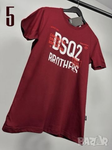Dsquared мъжка тениска 10 модела , снимка 12 - Тениски - 45188456
