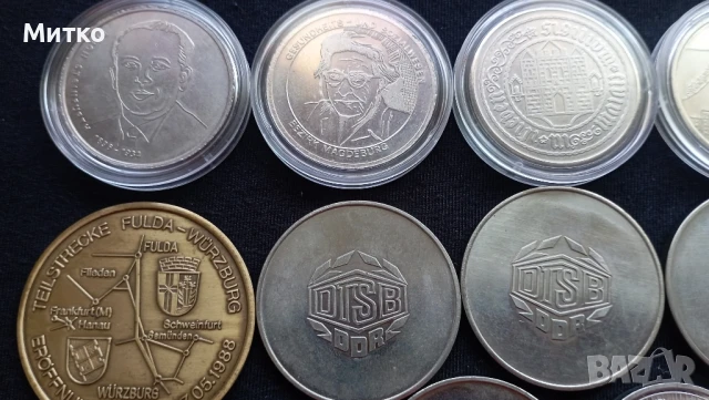 Лот 18 броя плакети-медали Германия , снимка 7 - Нумизматика и бонистика - 50443139