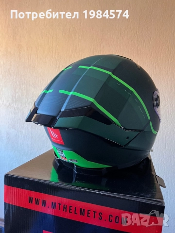 Каска за мотор MT HELMETS, снимка 3 - Други спортове - 52428033