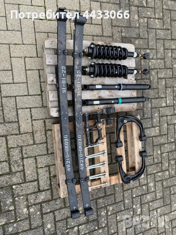 Toyota Hilux ресори, амортисьори, пружини 