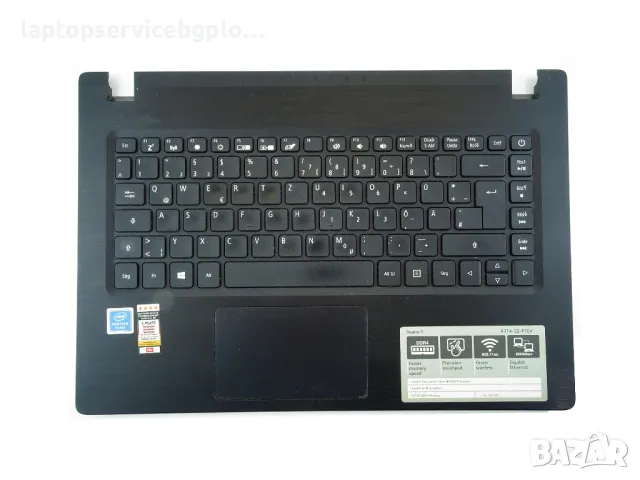 Клавиатура с тъчпад Тъчпад Acer Spin SP314-21 SP314-32 SP114-32 13.3" 6B.GVYN7.029, снимка 4 - Части за лаптопи - 47858778