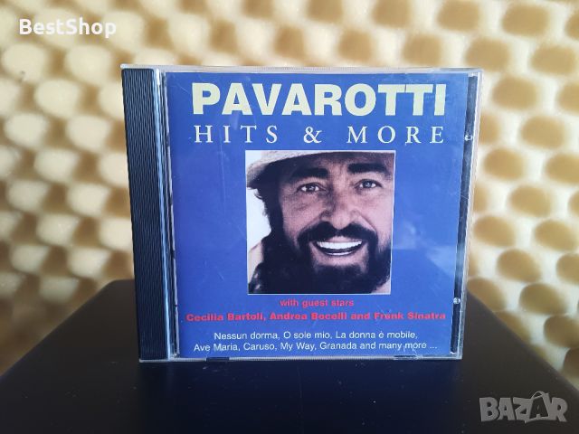 Pavarotti - Hits & more, снимка 1 - CD дискове - 46172617