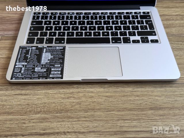 MacBook Pro 13 2015`Core i7-5557U/16GB RAM/256GB SSD/Бат 100%-12ч, снимка 2 - Лаптопи за работа - 46349493