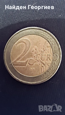 гръцка ЦЕННА 2 евро монета от 2002, снимка 2 - Други ценни предмети - 53840764