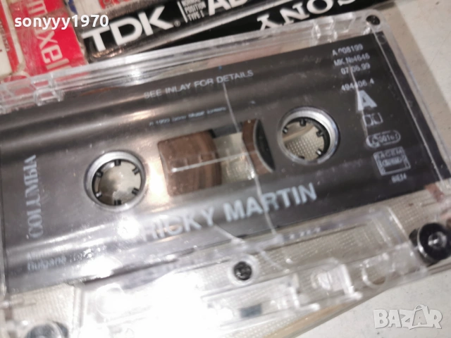 RICKY MARTIN 1903261659H1E4R, снимка 7 - Аудио касети - 53903084