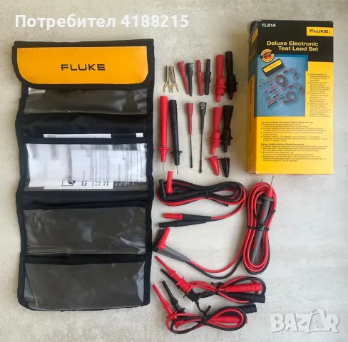 Fluke TL81A set / комплект сонди и накрайници за мултиметър, снимка 2 - Други инструменти - 48278457