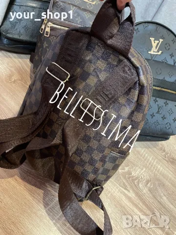 5 модела дамска кожена раница Louis Vuitton , снимка 6 - Чанти - 47083898