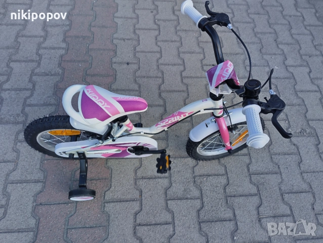 SPRINT Велосипед 14" ALICE бял, снимка 2 - Велосипеди - 53759084