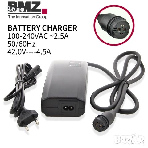 Зарядно устройство BMZ Li-Ion 42V 4.5A 

