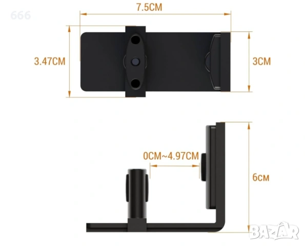 Регулируем подов водач за плъзгаща се врата, снимка 5 - Други стоки за дома - 54070047