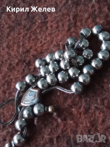 Метална броеница 41462, снимка 4 - Колекции - 53490714