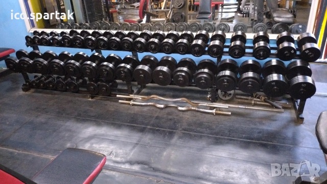 Цялостно оборудване за фитнес зала професионални уреди