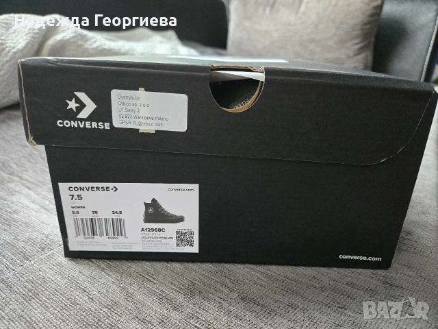 Дамски кецове Converse /38, снимка 3 - Маратонки - 53717887