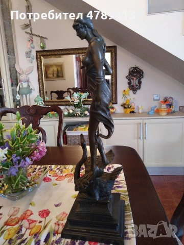 Бронзова статуетка, снимка 5 - Колекции - 54175075