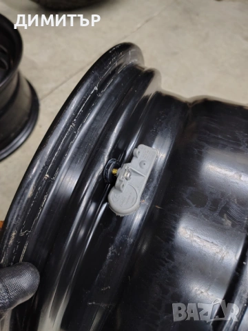 4бр.Железни джанти 15ки за FORD Transit 5x160 6.5J с датчици, снимка 3 - Гуми и джанти - 54095546