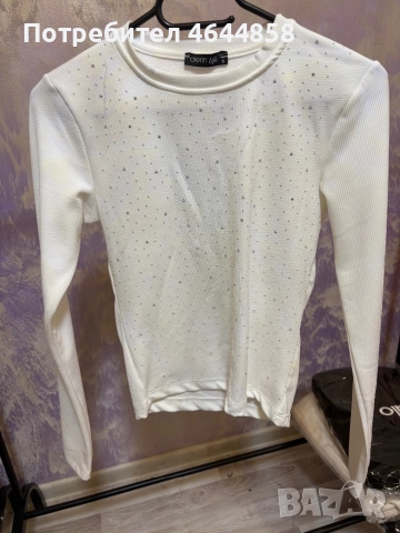 Блузка с камъни