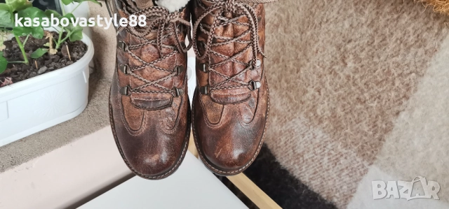 Ботуши Manas Design 41 н. Естесвена кожа , снимка 6 - Дамски ботуши - 52127246