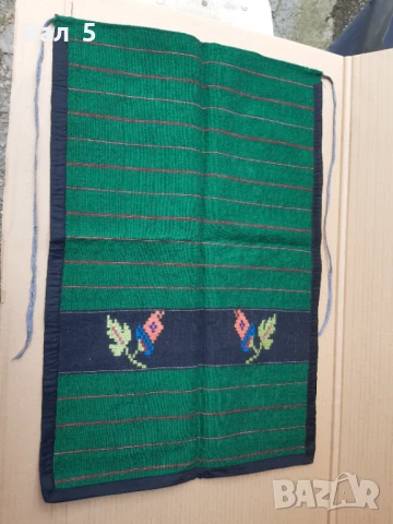 Автентична тъкана вълнена престилка , носия , НЕУПОТРЕБЯВАНА