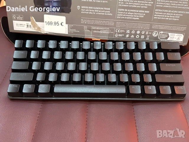SteelSeries Apex Pro Mini Gen 3 геймърска клавиатура с OmniPoint 3.0 HyperMagnetic Сиучове, снимка 3 - Клавиатури и мишки - 53177719
