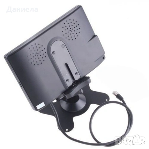 Монитор за кола с 7 инча LCD дисплей, HD 800 x 480 p и 2 AV изхода PK LCD2, снимка 8 - Аксесоари и консумативи - 53948310