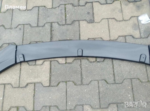 Преден лип спойлер универсален 3 части ЧЕРЕН – нож за броня, тунинг, splitter, за всички автомобили, снимка 15 - Аксесоари и консумативи - 47420502