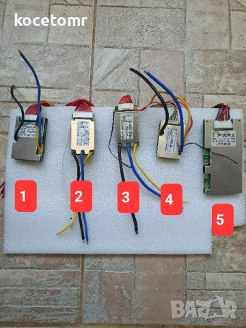 защитни платки BMS за 36v  Батерия, снимка 3 - Велосипеди - 50847478