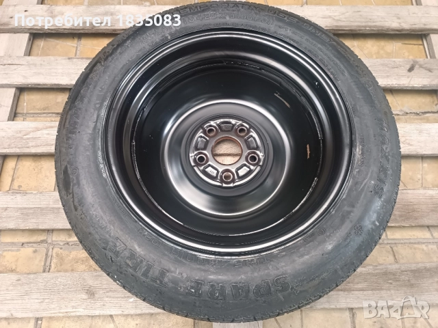 Резервна гума/патерица 16ка 5х114.3 Suzuki SX4, Fiat Sedici, снимка 2 - Гуми и джанти - 51990200