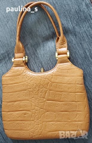 Винтидж чанта от естествена кожа "intermod G. D. R." / ГДР, снимка 2 - Чанти - 45712450