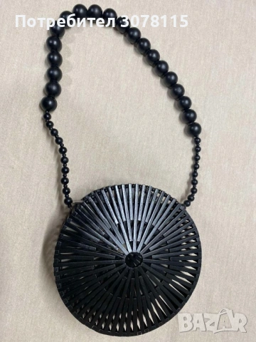 Дървена лятна чанта 