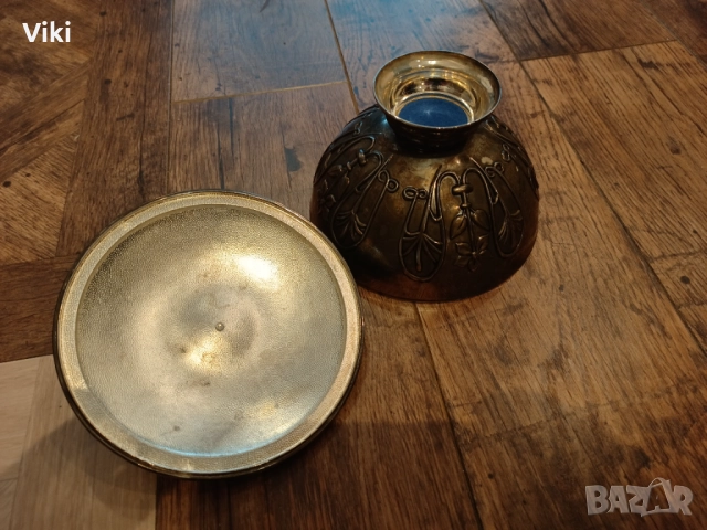 Посребрена бонбониера , снимка 8 - Декорация за дома - 52093103