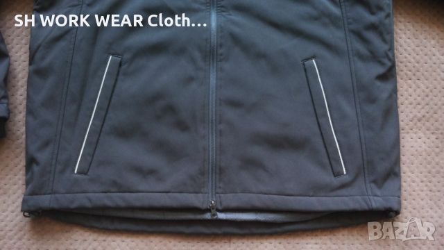 James & Nicholson Men's Winter Softshell Jacket JN1000 Размер XL зимно водонепромукаемо W4-161, снимка 3 - Якета - 45906744