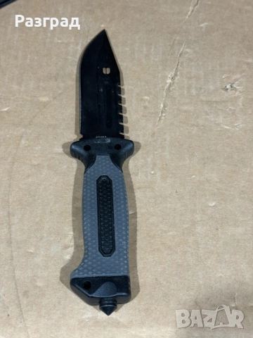 Тактически нож с кания,компас,запалка,свирка и точило, снимка 5 - Ножове - 52964988