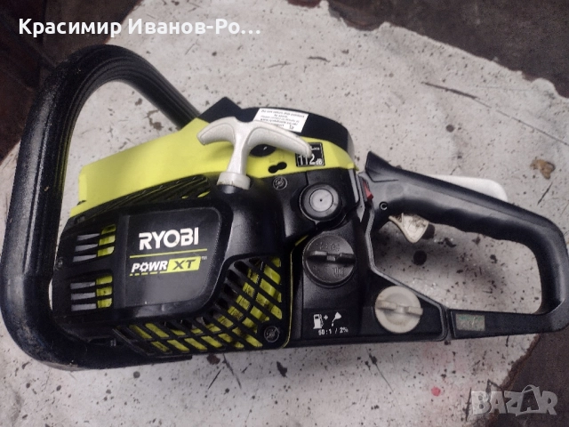 RYOBI RCS3840T Бензинова резачка, снимка 5 - Градинска техника - 52021268
